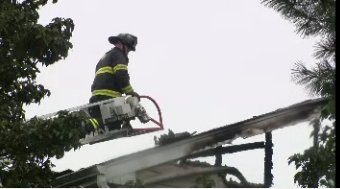 Crews are on the scene of a fire in the 2900 block of Squirrel Dr in New Castle County