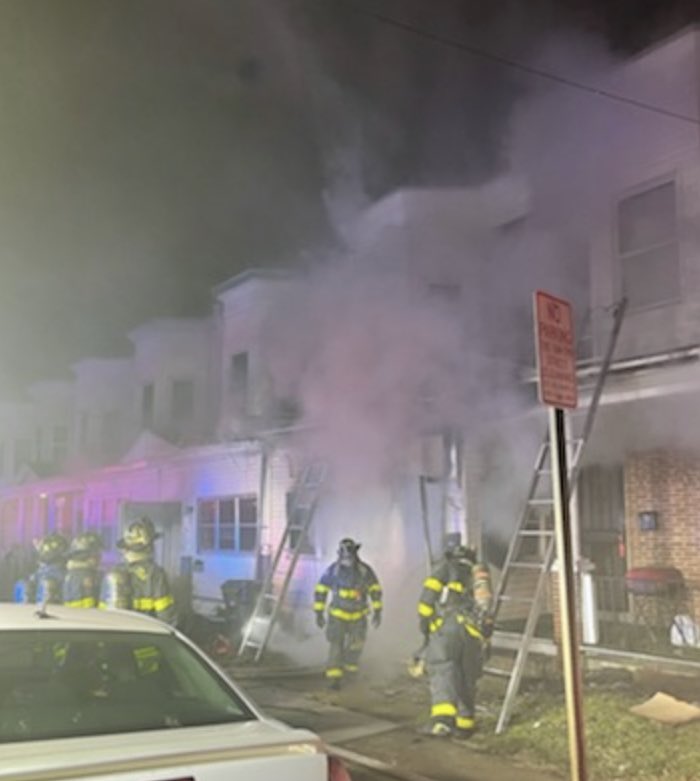 Fatal fire in Wilmington after midnight in rowhome on East 17th Street.  